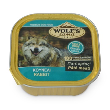 Wolf's Land Allucup Adult με Κουνέλι 300gr