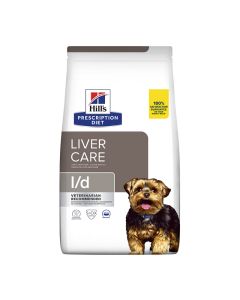 Hill's Prescription Diet Canine l/d Liver Care 10kg (7.5kg+2.5kg &Delta;ώ&rho;&omicron;)