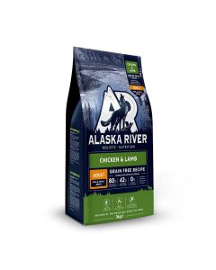 Alaska River Grain Free Adult Small Chicken & Lamb 3kg