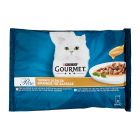 Gourmet Perle "Θρίαμβος της Σάλτσας" Σολομός & Τόνος 4x85gr
