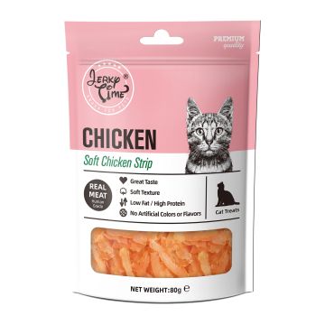 Jerky Time Soft Chicken Strip 80gr
