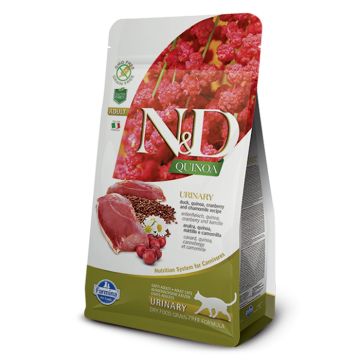 N&D Quinoa Cat Urinary με Πάπια 1.5kg