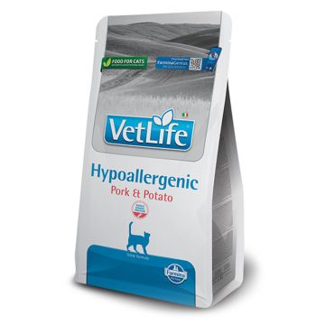 Vetlife Cat Hypoallergenic με Χοιρινό & Γλυκοπατάτα 1.5kg