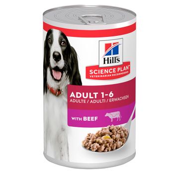 Hill's Science Plan Dog Adult με Βοδινό 370gr