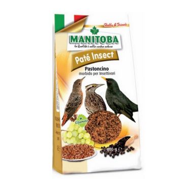 Manitoba Pate Insect Μαϊνοτροφή 400gr