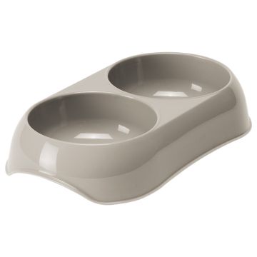 Moderna Μπολ Διπλό Gusto Γκρι 2x200ml